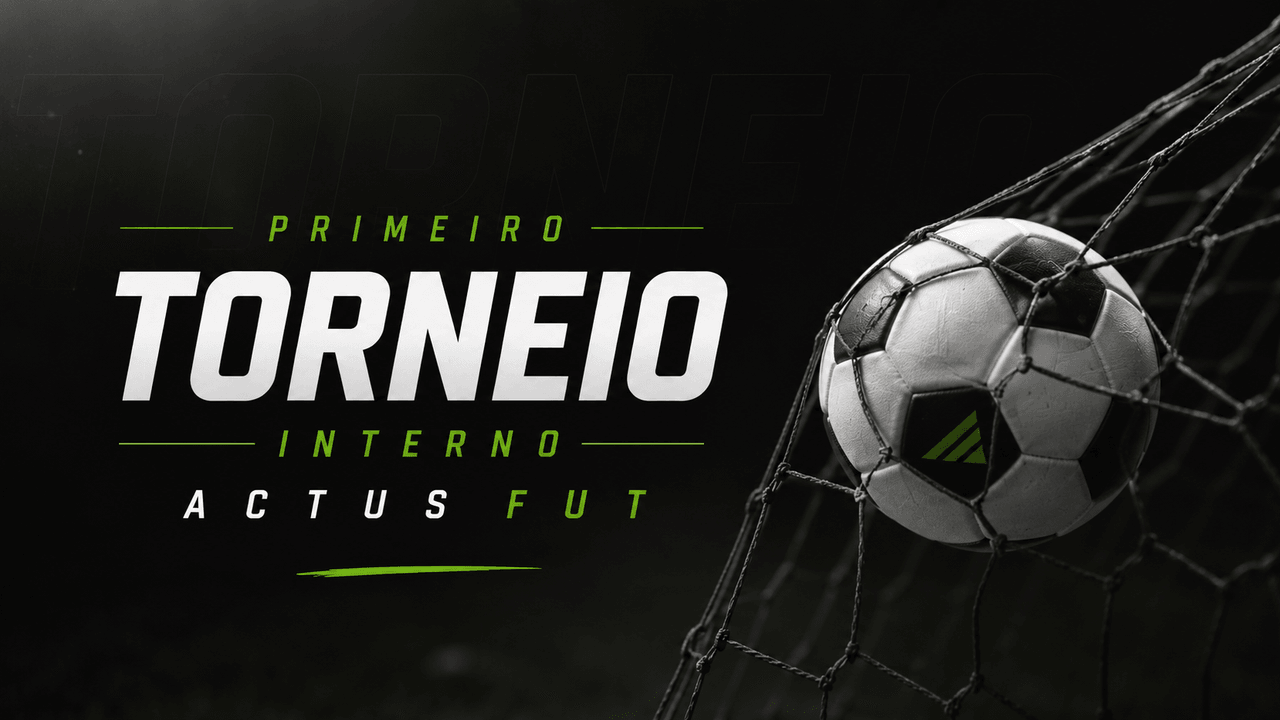 Banner do campeonato Actus Fut